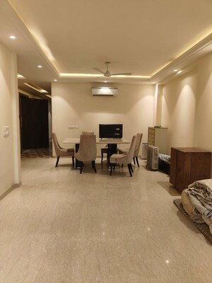 Living Room in 4 BHK Builder Floor at Safdarjung Development Area – for Rent