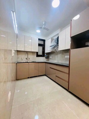 Kitchen in 3 BHK Apartment at Chattarpur – for Rent