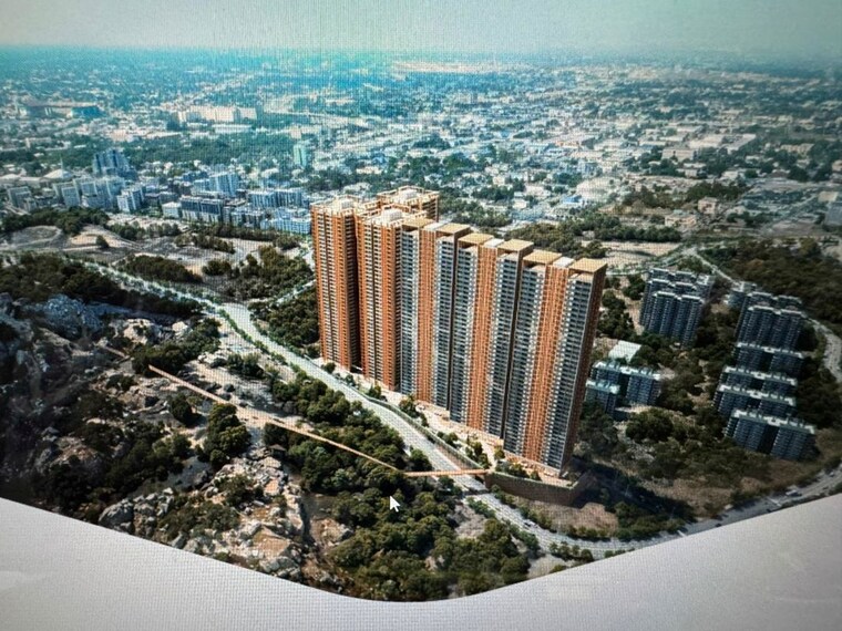 Exterior View, srias-iwa 4 Bedroom 4710 Sq.Ft. Apartment In Nanakramguda Hyderabad 10527914