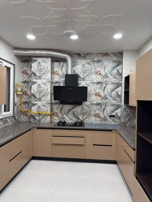 Kitchen in 3 BHK Builder Floor at Safdarjung Enclave – for Rent