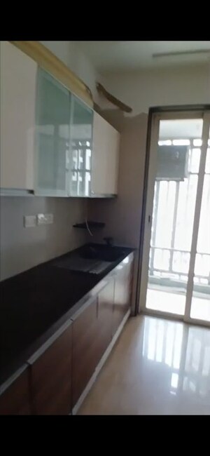 Kitchen in 3 BHK Apartment at The Wadhwa Anmol Pride, Goregaon West – for Rent
