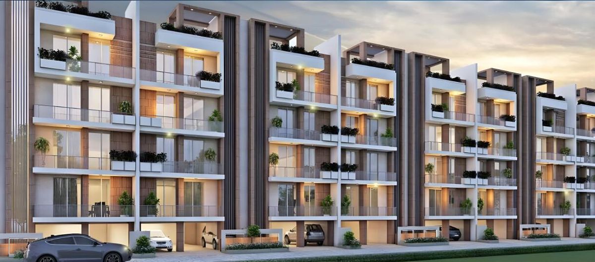 3 BHK + Prayer Room 1503 Sq.Ft. Builder Floor in Smart World Gems