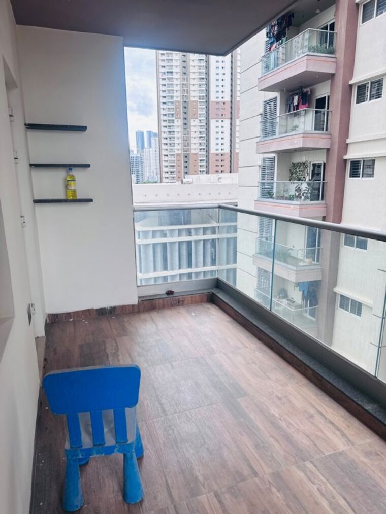 Balcony, hallmark-vicinia 3 Bedroom 1932 Sq.Ft. Apartment In Narsingi Hyderabad 10528043