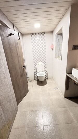 Bathroom in 2 BHK Apartment at Oshiwara Mhada, Andheri West – for Rent