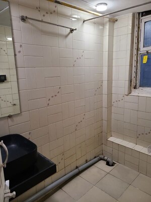 Bathroom in 1 BHK Apartment at Jeevan Jyoti CHS, Andheri East – for Rent