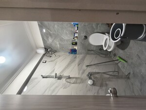 Bathroom in 1 BHK Apartment at Crescent Silverwoods, Powai – for Rent