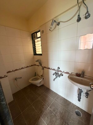 Bathroom in 2 BHK Apartment at Lodha Paradise, Majiwada – for Rent