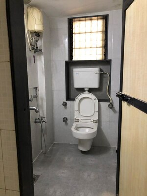 Bathroom in 1 RK Apartment at Usha Gardens, Malad West – for Sale