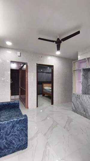 Living Room in 1 BHK Apartment at Golden Tulip Kondapur, Kondapur – for Rent