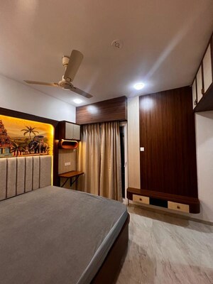 Bedroom in 3 BHK Apartment at Shubh Nirvana, Viman Nagar – for Rent