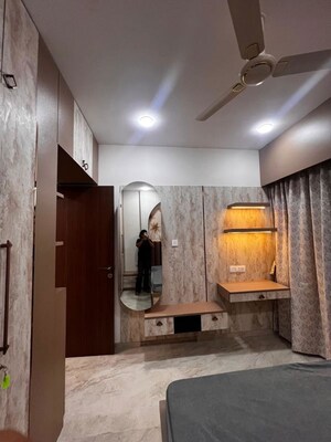Living Room in 3 BHK Apartment at Shubh Nirvana, Viman Nagar – for Rent