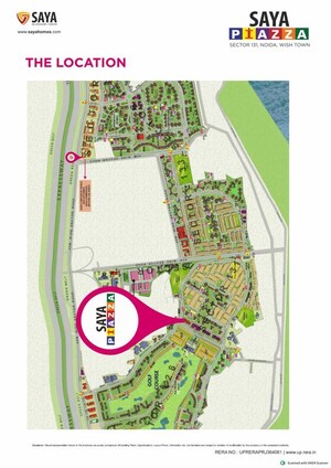 Master Plan in  Shop at Saya Piazza, Sector 131 – for Sale