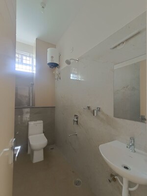 Bathroom in 3 BHK Builder Floor at Hal Layout – for Rent