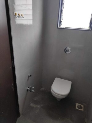 Bathroom in 2 BHK Apartment at Shree Krishna Paradise, Kharghar – for Rent