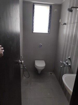 Bathroom in 2 BHK Apartment at Shree Krishna Paradise, Kharghar – for Rent