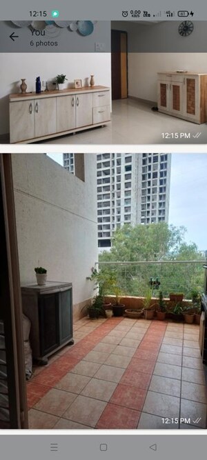 Balcony in 2 BHK Apartment at Magnolia Apartment, Pashan – for Rent