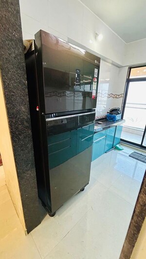 Kitchen in 3 BHK Apartment at Orient Plaza Kharghar, Kharghar Sector 34 – for Rent