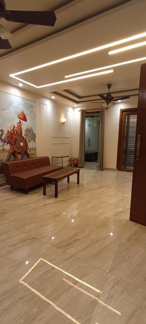 Living Room in 3 BHK Builder Floor at Puri Aman Vilas, Sector 89 – for Sale