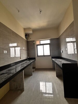 Kitchen in 2 BHK Apartment at Sheth Auris Serenity Tower 3, Malad West – for Rent