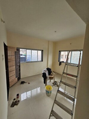 Living Room in 1 BHK Apartment at Vighnaharta Nagar – for Rent