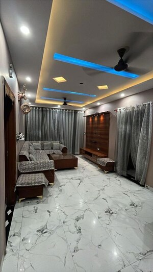 Living Room in 3 BHK Apartment at Sector 4 Dwarka – for Rent