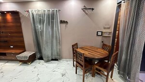 Dining area in 3 BHK Apartment at Sector 4 Dwarka – for Rent