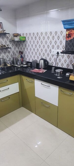 Kitchen in 1 BHK Apartment at Suchidham Complex, Goregaon East – for Rent