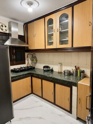 Kitchen in 3 BHK Apartment at Dwarka – for Rent