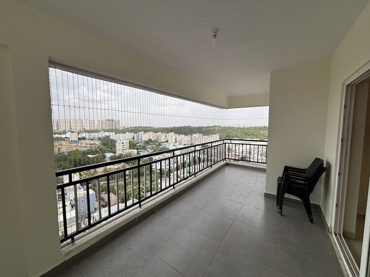 Balcony, praneeth-pranav-solitaire 3 Bedroom 2065 Sq.Ft. Apartment In Bachupally Hyderabad 10528532