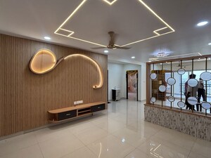 Living Room in 3 BHK Apartment at Praneeth Pranav Solitaire, Bachupally – for Rent
