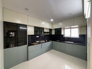 Kitchen in 3 BHK Apartment at Praneeth Pranav Solitaire, Bachupally – for Rent