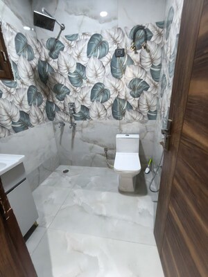 Bathroom in 2 BHK Builder Floor at Divyans Apartment, Indrapuram – for Rent