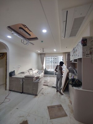 Team Area in 4 BHK Apartment at Prestige Beverly Hills, Kokapet – for Rent