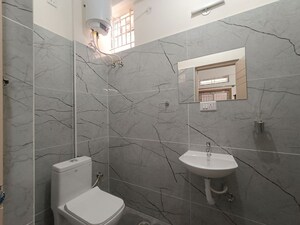 Bathroom in 3 BHK Builder Floor at Hal Layout – for Rent