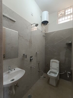 Bathroom in 3 BHK Builder Floor at Hal Layout – for Rent