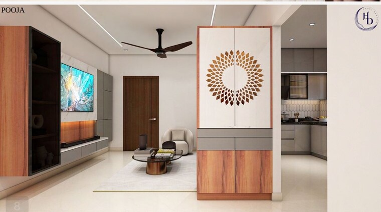 Living Room, rajapushpa-imperia 3 Bedroom 1550 Sq.Ft. Apartment In Tellapur Hyderabad 10528569