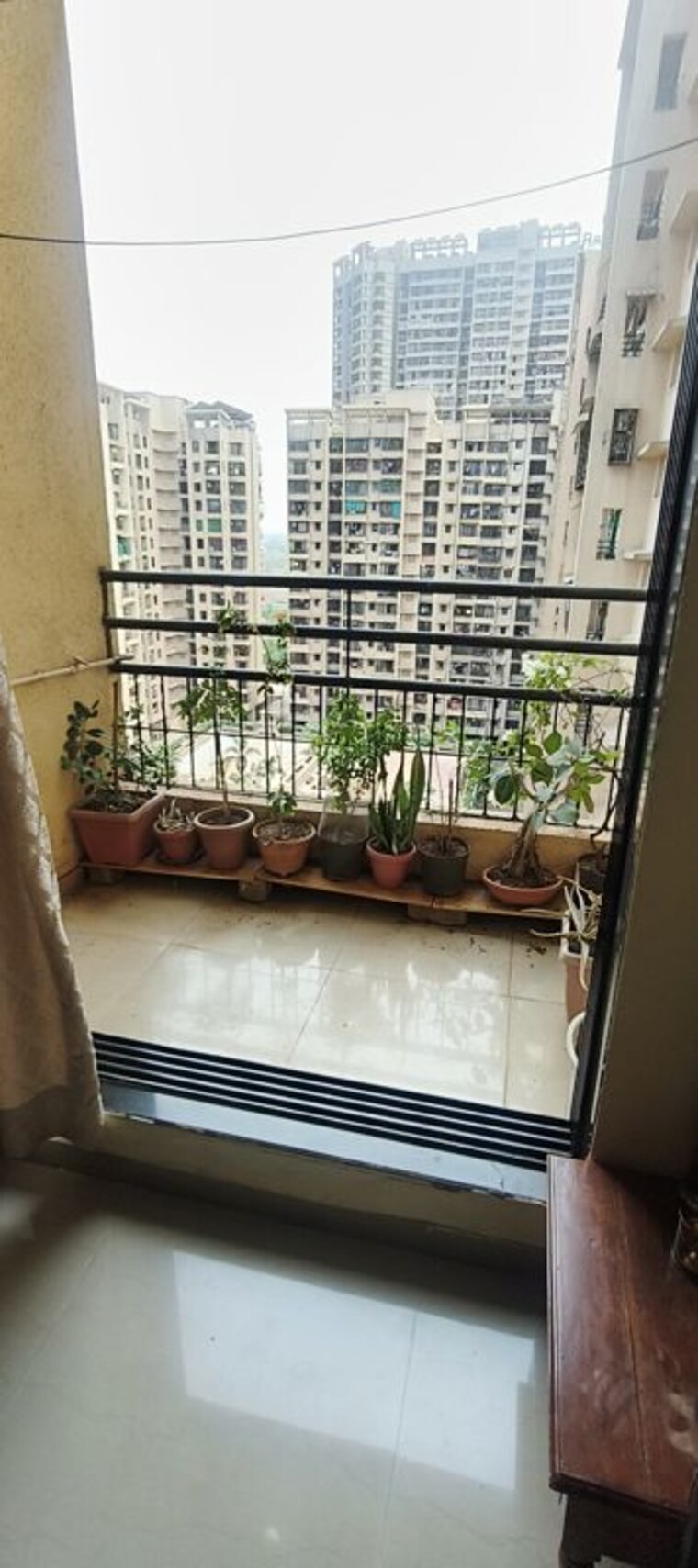 Balcony, raunak-city 1 Bedroom 620 Sq.Ft. Apartment In Kalyan West Thane 10528548