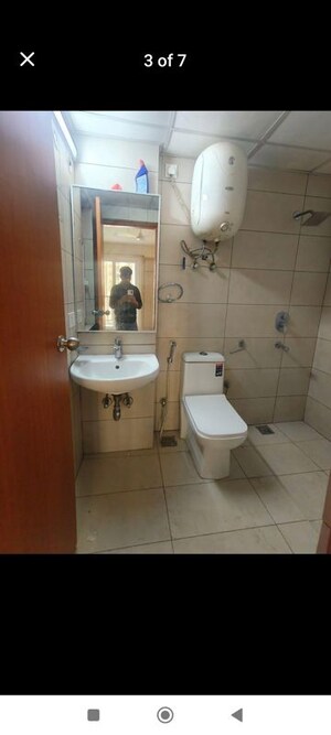 Bathroom in 1 BHK Builder Floor at Saket – for Rent