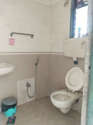 Bathroom in 3 BHK Apartment at Sai Chaturbhuj Apartment, Kharghar – for Sale