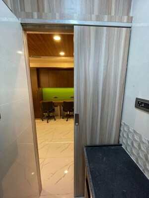Bathroom in  Office Space at Haware Infotech Park, Vashi Sector 30a – for Rent