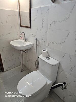 Bathroom in 2 BHK Apartment at Pivotal Paradise, Sector 62 – for Rent