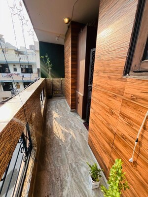 Balcony in 2 BHK Builder Floor at Indrapuram – for Rent