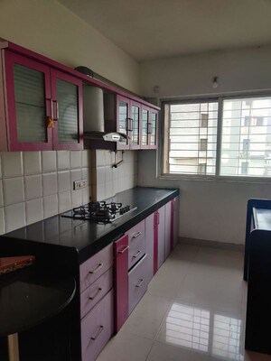 Kitchen in 2 BHK Apartment at Madhuban Satin Brick, Kharadi – for Rent