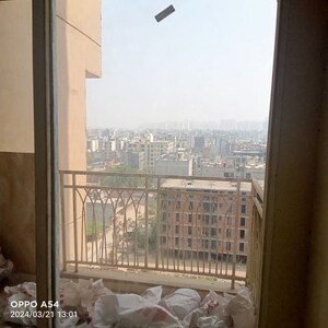 Balcony in 2.5 BHK Apartment at Galaxy North Avenue ll, Gaur City 2 – for Rent