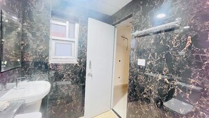 Bathroom in 3 BHK Apartment at Sector 19b Dwarka – for Rent