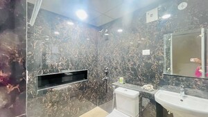 Bathroom in 3 BHK Apartment at Sector 19b Dwarka – for Rent