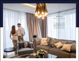 Living Room in 2 BHK Apartment at Dream Skyview, Mulund West – for Sale