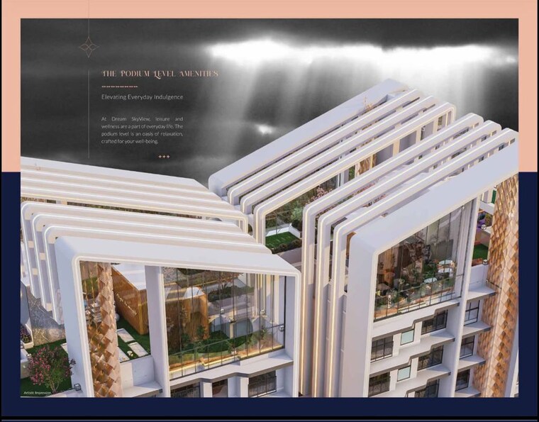 Exterior View, dream-skyview 2 Bedroom 683 Sq.Ft. Apartment In Mulund West Mumbai 10528655