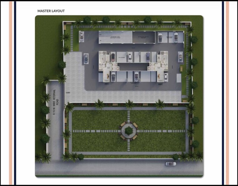 Master Plan, dream-skyview 2 Bedroom 683 Sq.Ft. Apartment In Mulund West Mumbai 10528655