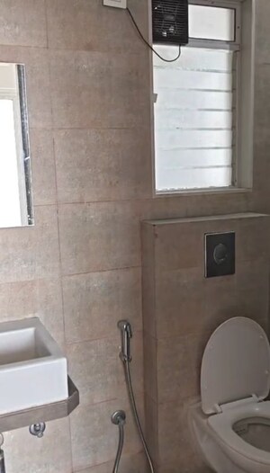 Bathroom in 2 BHK Apartment at Rosa Manhattan, Ghodbunder Road – for Sale